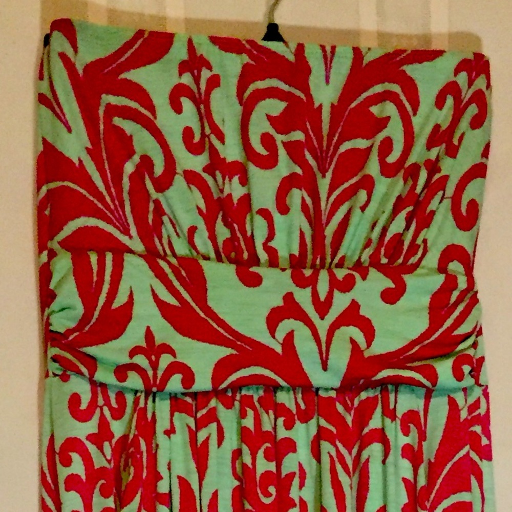 Floor length dress